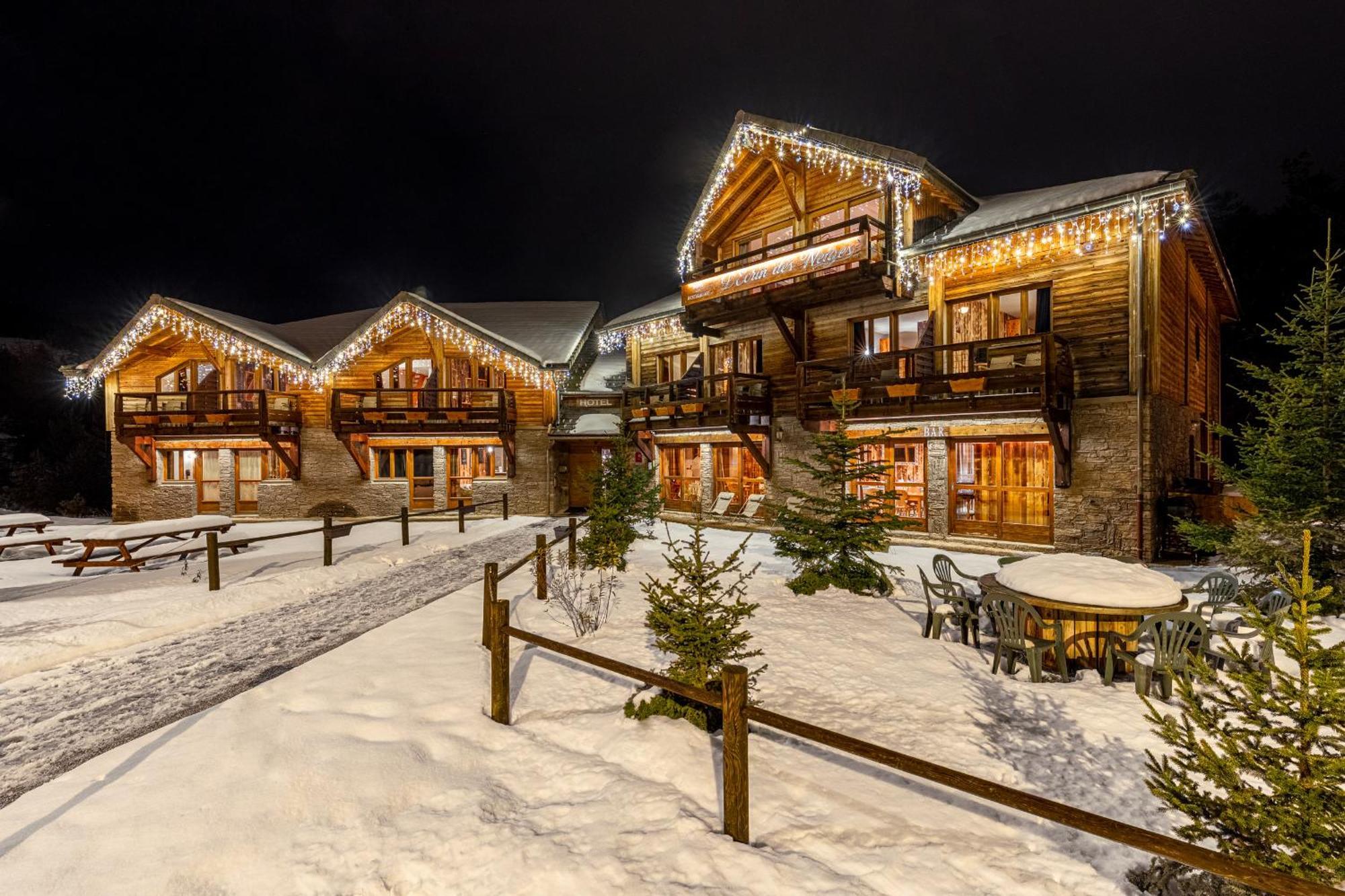 Hotel l'Ecrin des Neiges à La Joue du Loup Extérieur photo
